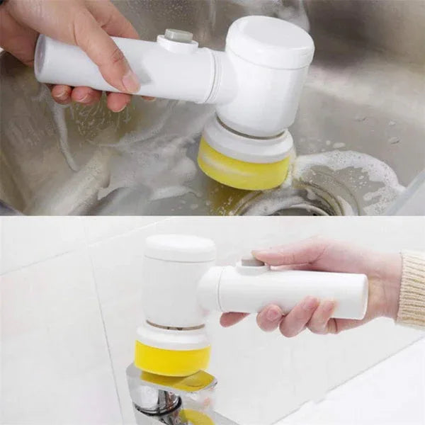 Cleaning Magic Electric Brush 5-in-1 – Cordless Multi-Surface Power Scrubber